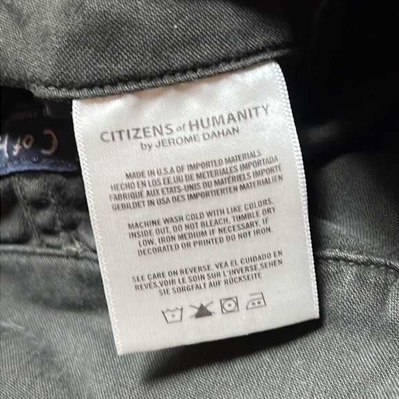 Citizens of Humanity Women’s Olive Green Jumpsuit Size XS - Picture 4 of 8